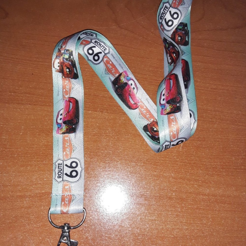 2 Disney Pixar Cars MC Queen Combo 1 Lanyards - Picture 2 of 9